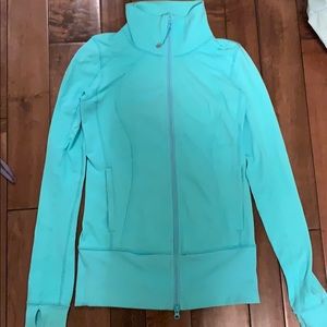 Turquoise lulu lemon jacket